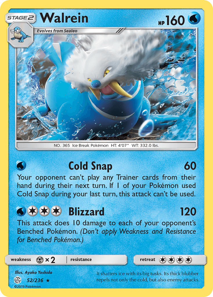 Walrein, Cosmic Eclipse 52