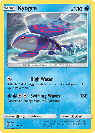 Kyogre, Cosmic Eclipse 53