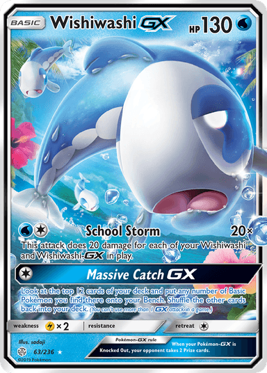 Wishiwashi-GX, Cosmic Eclipse 63