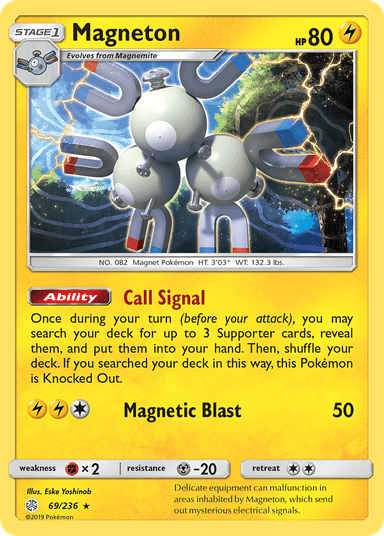 Magneton, Cosmic Eclipse 69
