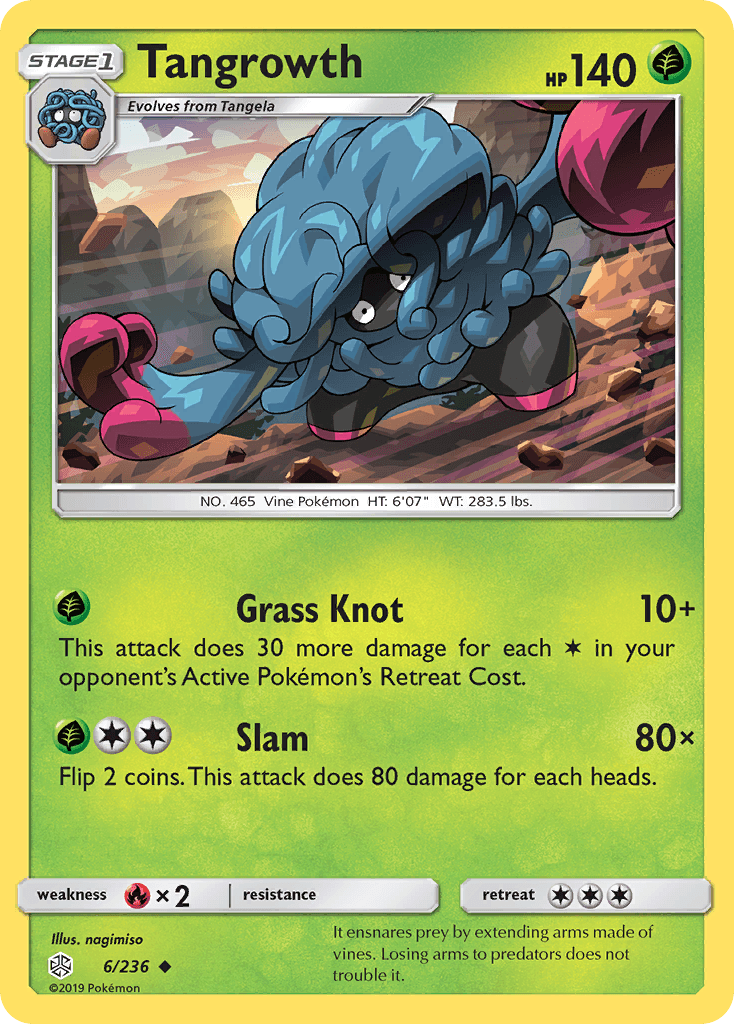 Tangrowth, Cosmic Eclipse 6