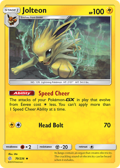 Jolteon, Cosmic Eclipse 70