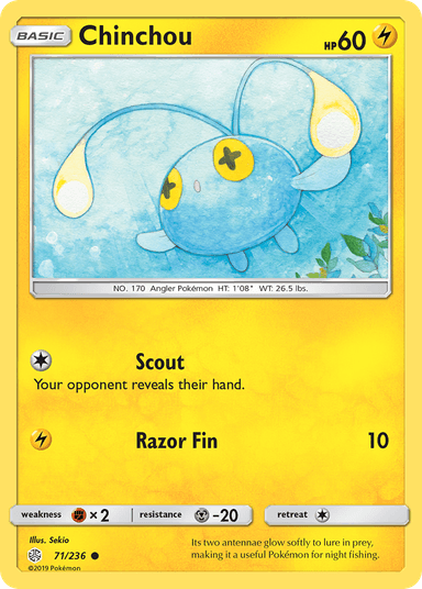 Chinchou, Cosmic Eclipse 71