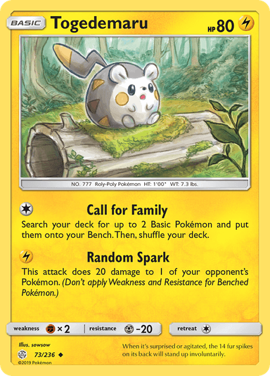 Togedemaru, Cosmic Eclipse 73