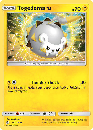 Togedemaru, Cosmic Eclipse 74