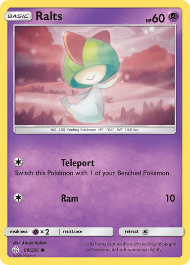 Ralts, Cosmic Eclipse 80