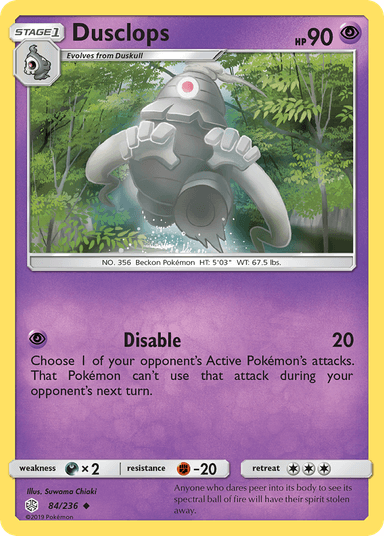 Dusclops, Cosmic Eclipse 84