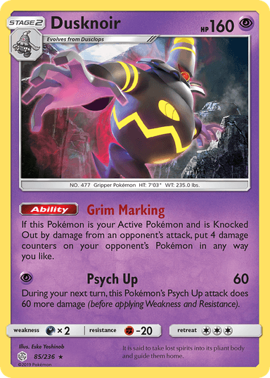 Dusknoir, Cosmic Eclipse 85