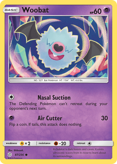Woobat, Cosmic Eclipse 87