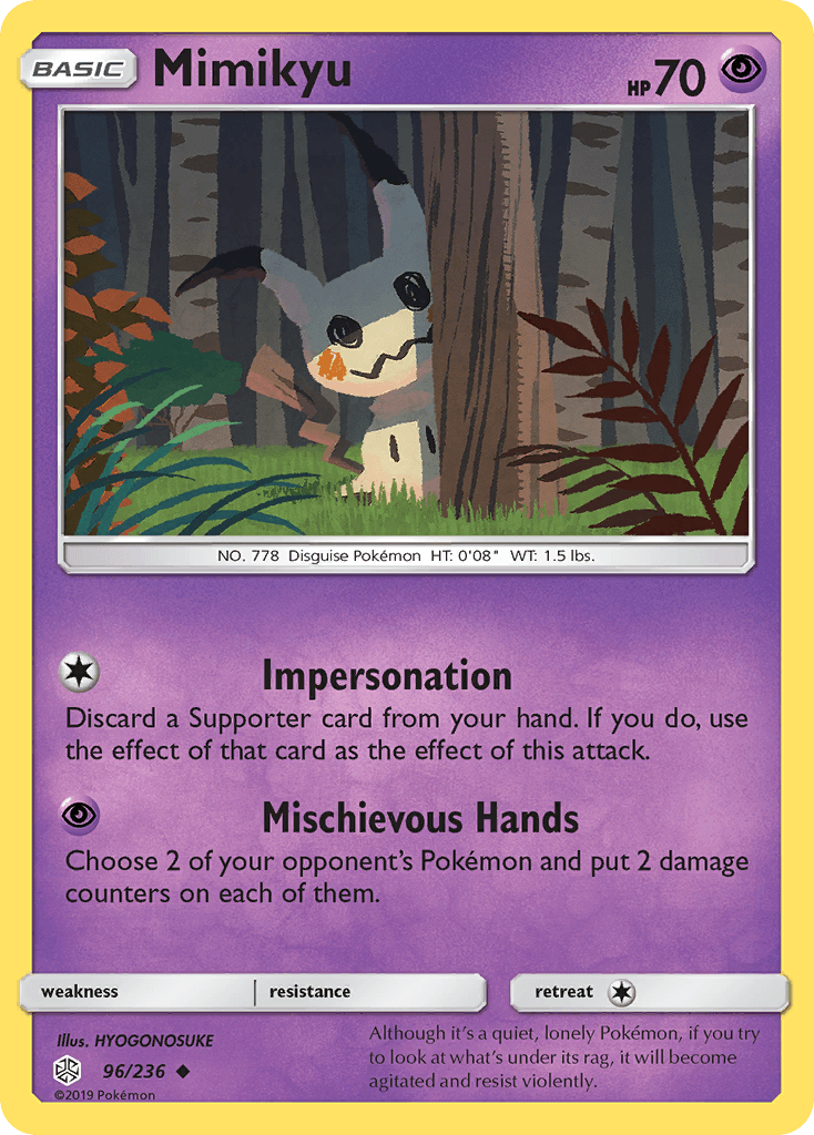 Mimikyu, Cosmic Eclipse 96
