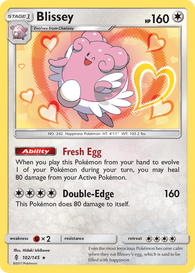 Blissey, Guardians Rising 102