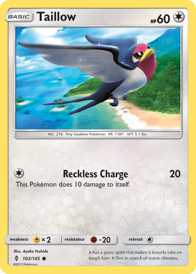Taillow, Guardians Rising 103