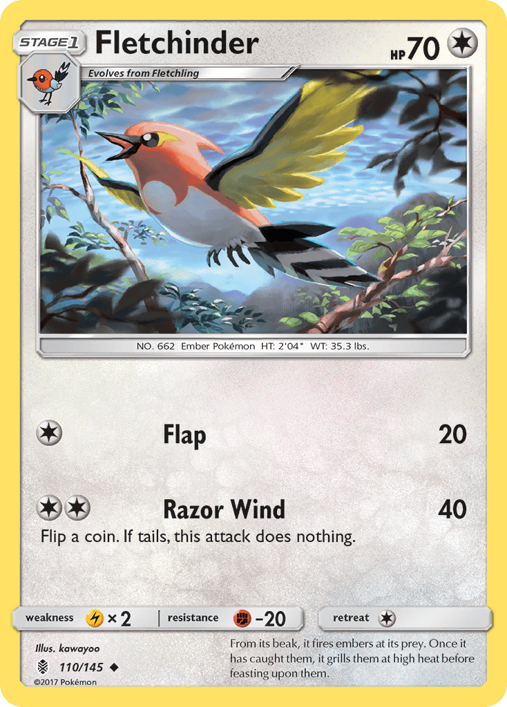 Fletchinder, Guardians Rising 110