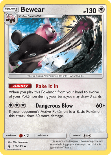 Bewear, Guardians Rising 113