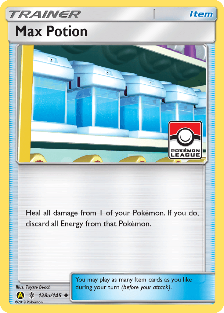Max Potion, Guardians Rising 128a