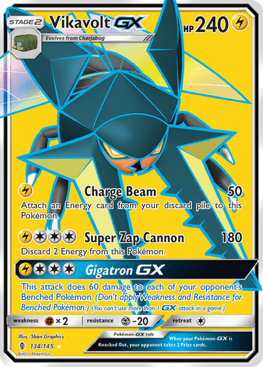 Vikavolt-GX, Guardians Rising 134
