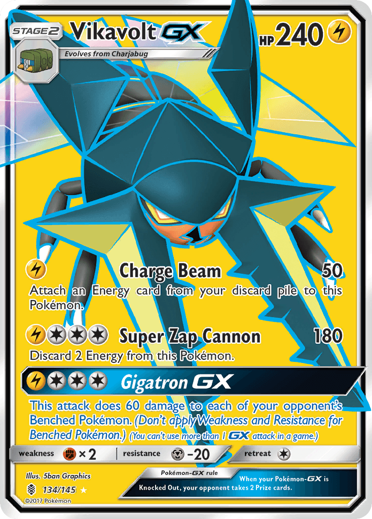 Vikavolt-GX, Guardians Rising 134