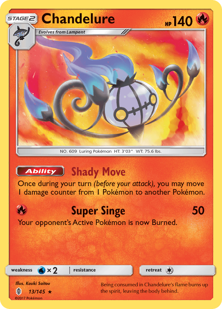 Chandelure, Guardians Rising 13