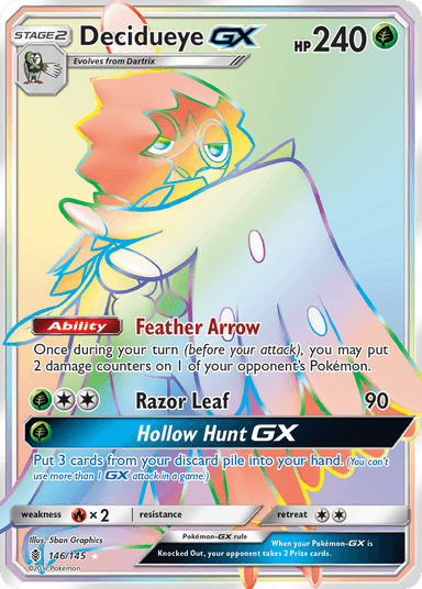 Decidueye-GX, Guardians Rising 146