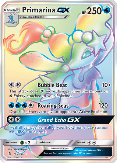 Primarina-GX, Guardians Rising 149