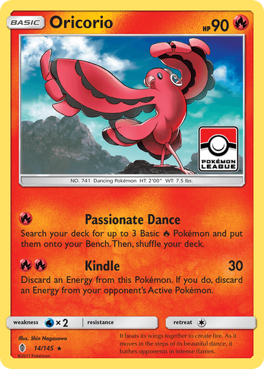 Oricorio, Guardians Rising 14