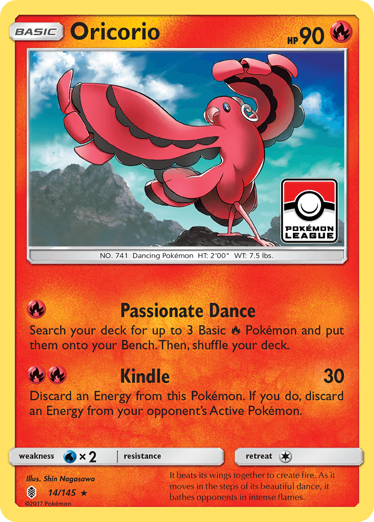 Oricorio, Guardians Rising 14