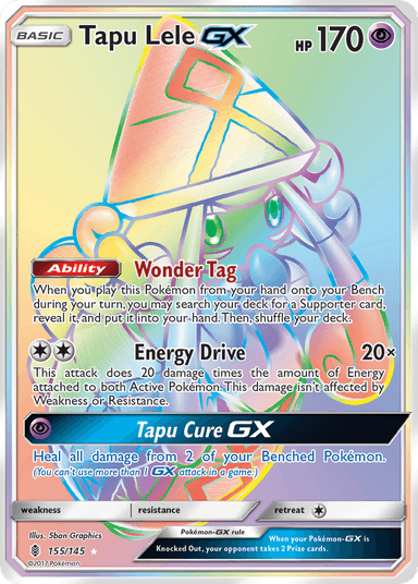 Tapu Lele-GX, Guardians Rising 155
