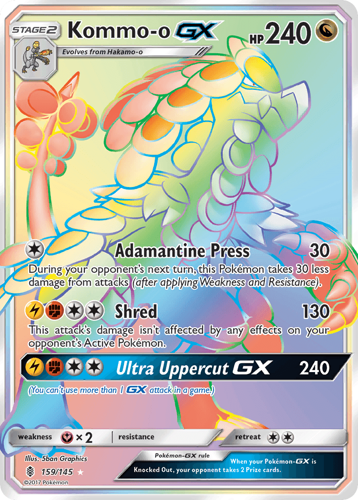 Kommo-o-GX, Guardians Rising 159