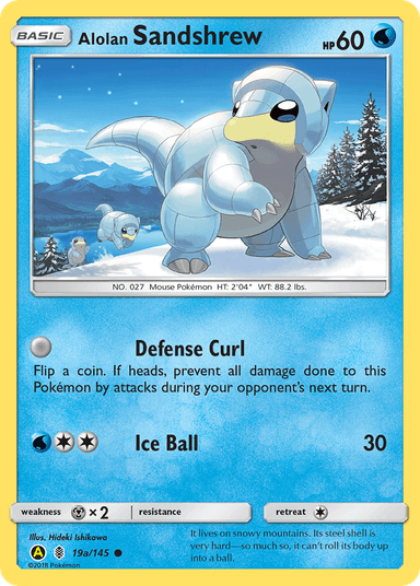 Alolan Sandshrew, Guardians Rising 19a