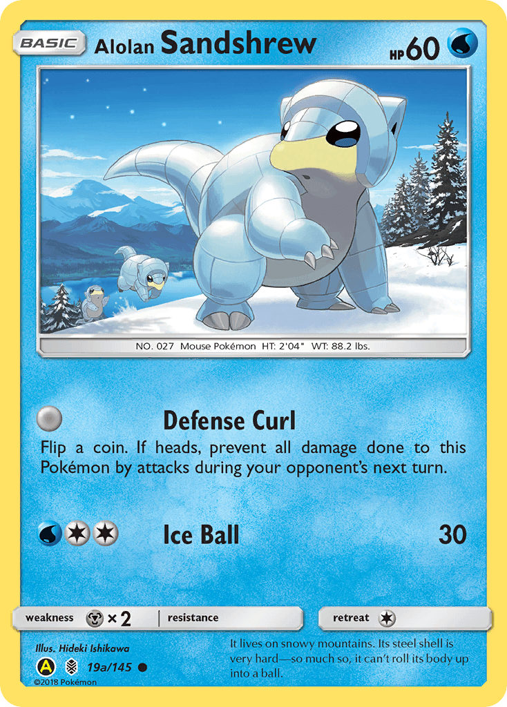 Alolan Sandshrew, Guardians Rising 19a