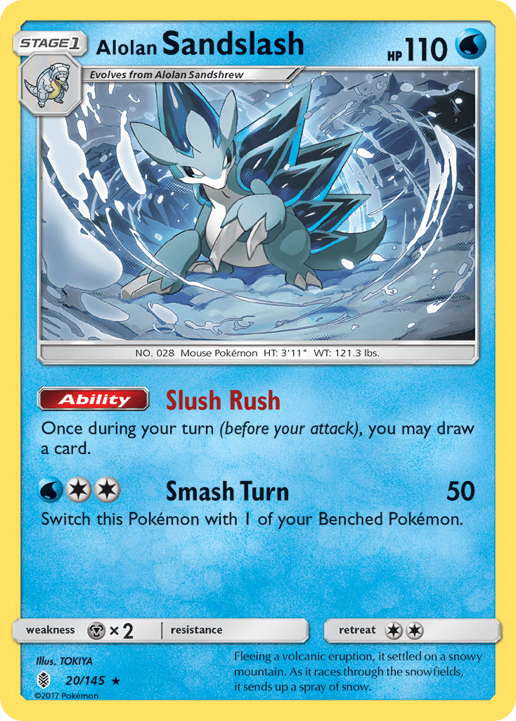 Alolan Sandslash, Guardians Rising 20