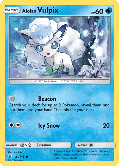 Alolan Vulpix, Guardians Rising 21