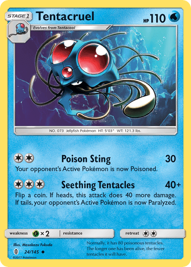 Tentacruel, Guardians Rising 24