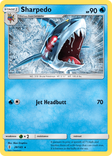 Sharpedo, Guardians Rising 28