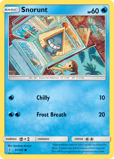Snorunt, Guardians Rising 31