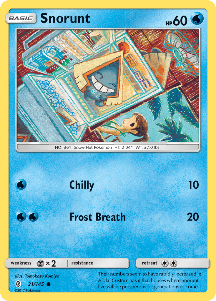 Snorunt, Guardians Rising 31