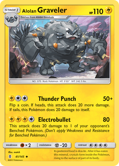 Alolan Graveler, Guardians Rising 41