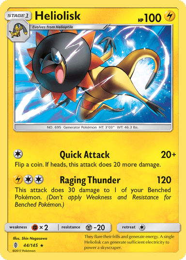 Heliolisk, Guardians Rising 44
