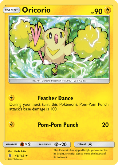 Oricorio, Guardians Rising 46