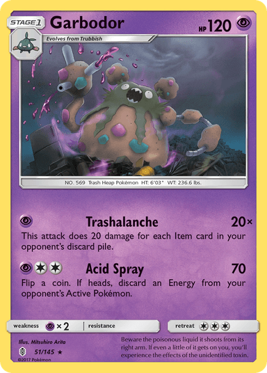 Garbodor, Guardians Rising 51