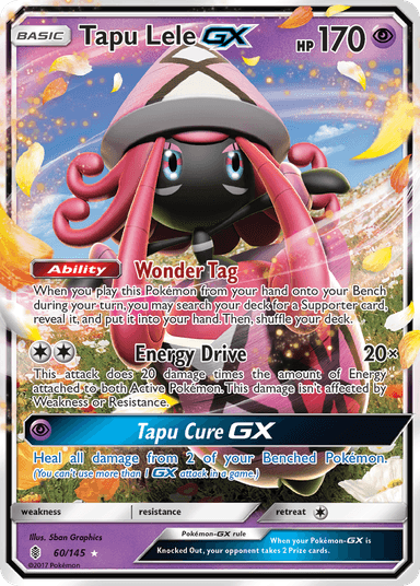 Tapu Lele-GX, Guardians Rising 60