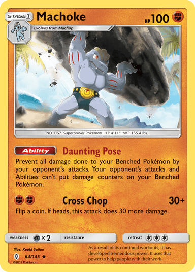 Machoke, Guardians Rising 64
