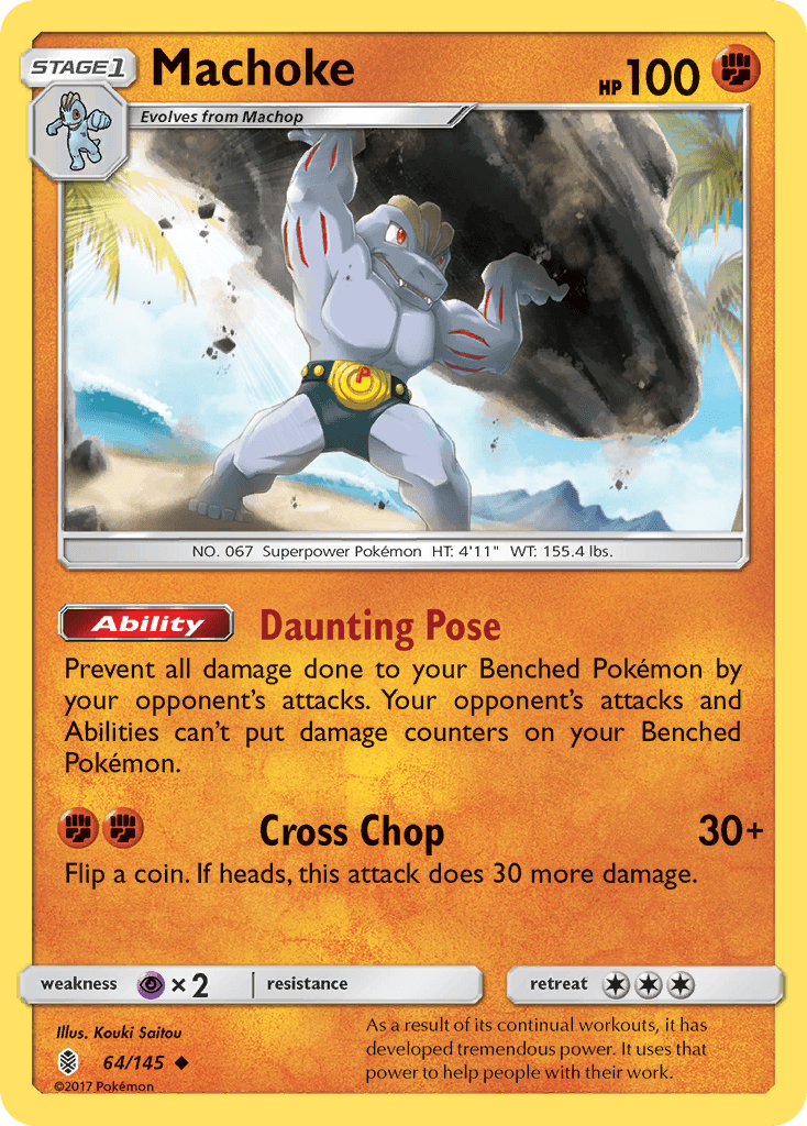 Machoke, Guardians Rising 64