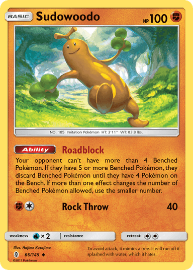Sudowoodo, Guardians Rising 66