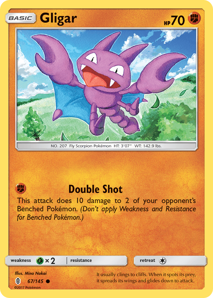 Gligar, Guardians Rising 67