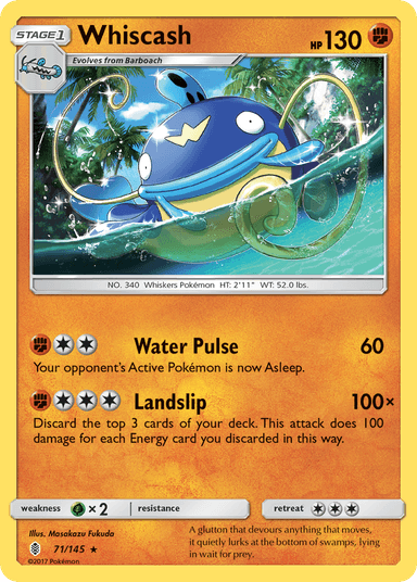 Whiscash, Guardians Rising 71