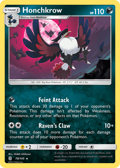 Honchkrow, Guardians Rising 79