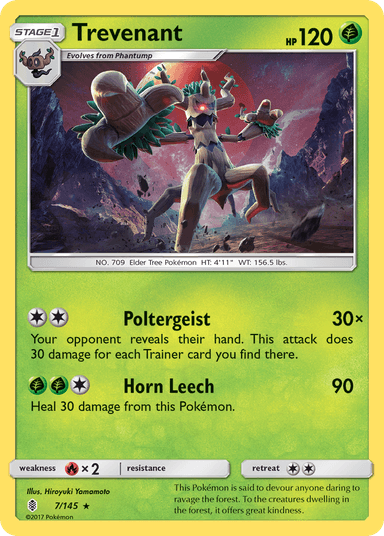 Trevenant, Guardians Rising 7