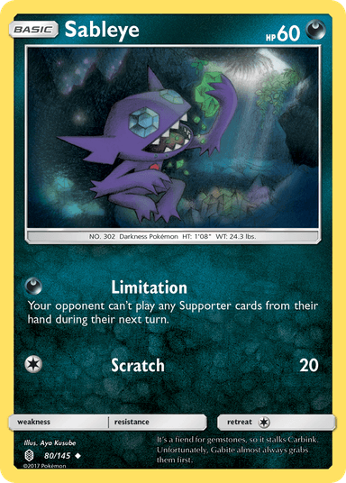 Sableye, Guardians Rising 80