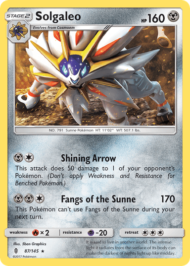Solgaleo, Guardians Rising 87